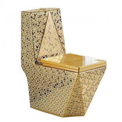 Bồn cầu mạ vàng GOLD DIAMOND